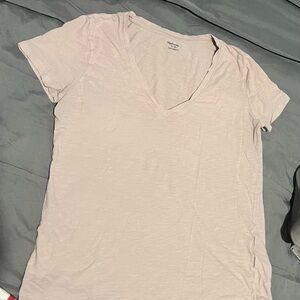 Madewell v neck tee